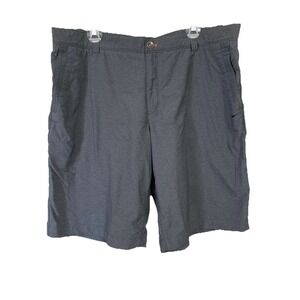 Nike Golf Sport Shorts Mens 39.5 X 11 Gray Flat Front Dri‎ Fit